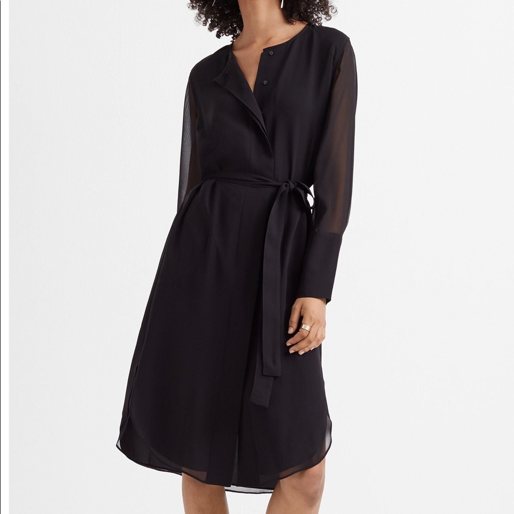Club Monaco Shirttail Belted Dress